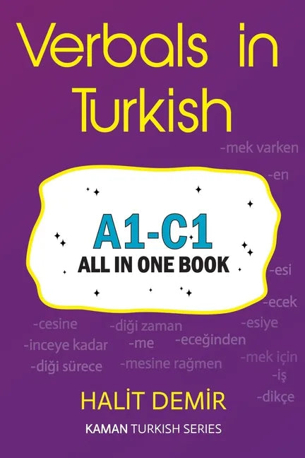Verbals in Turkish - Paperback