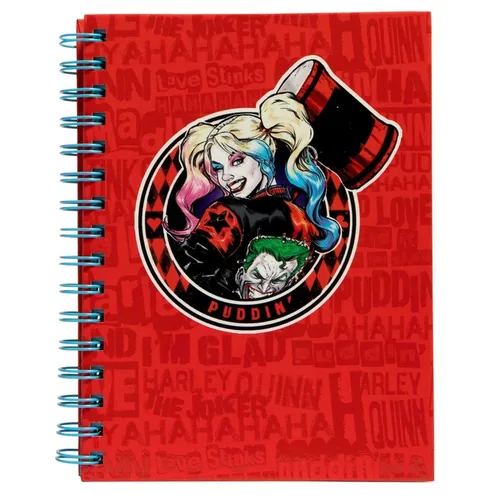 DC Comics: Harley Quinn Spiral Notebook - Hardcover