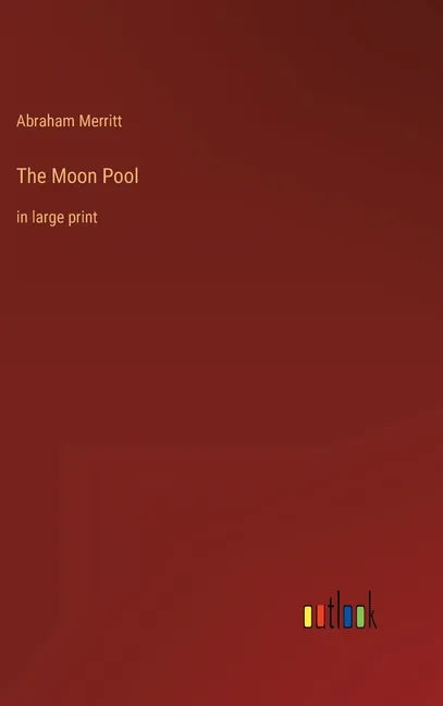 The Moon Pool: in large print - Hardcover