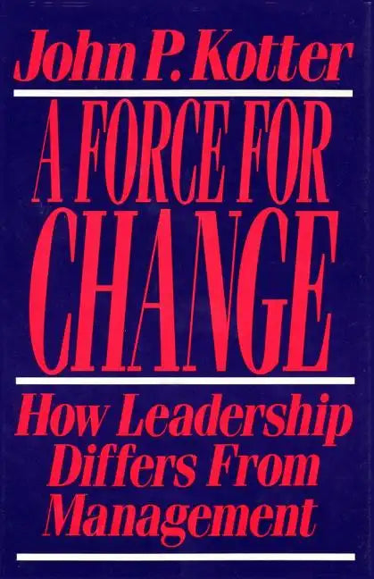Force for Change: How Leadership Differs from Management - Hardcover
