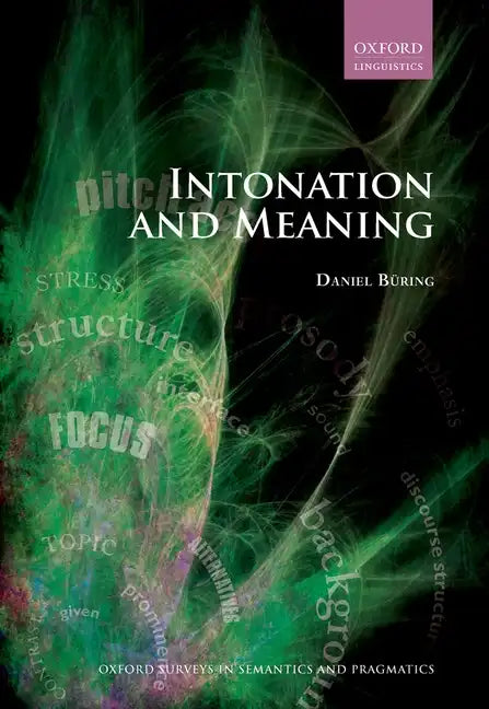 Intonation and Meaning - Paperback