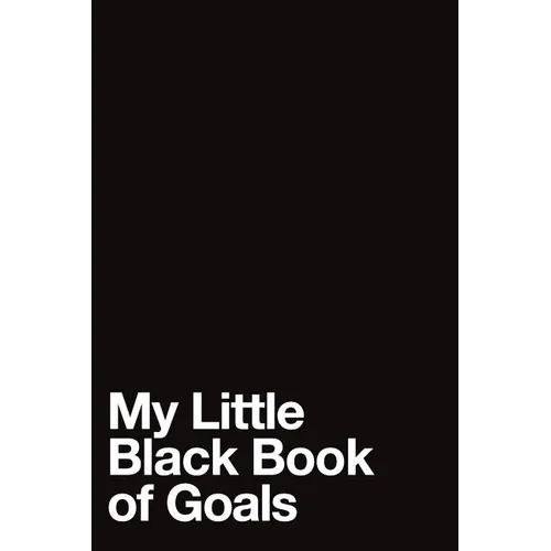 My Little Black Book of Goals - Paperback