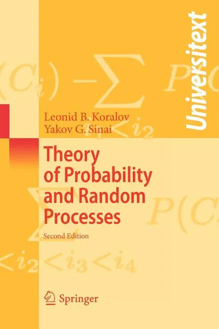 Theory of Probability and Random Processes - Paperback