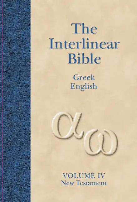 Interlinear Greek-English New Testament-PR-Grk/KJV - Hardcover