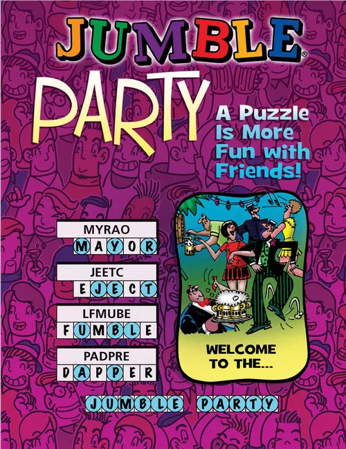 Jumble(r) Party: A Puzzle Is More Fun with Friends! - Paperback