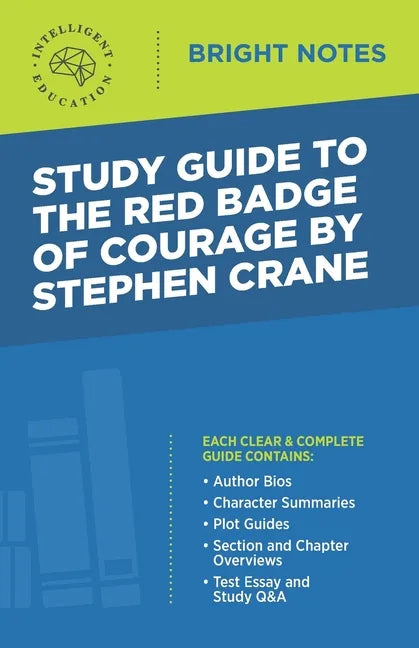 Study Guide to The Red Badge of Courage by Stephen Crane - Paperback