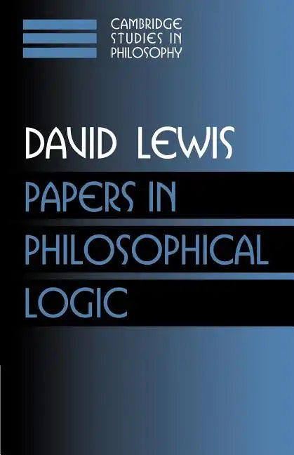 Papers in Philosophical Logic: Volume 1 - Paperback