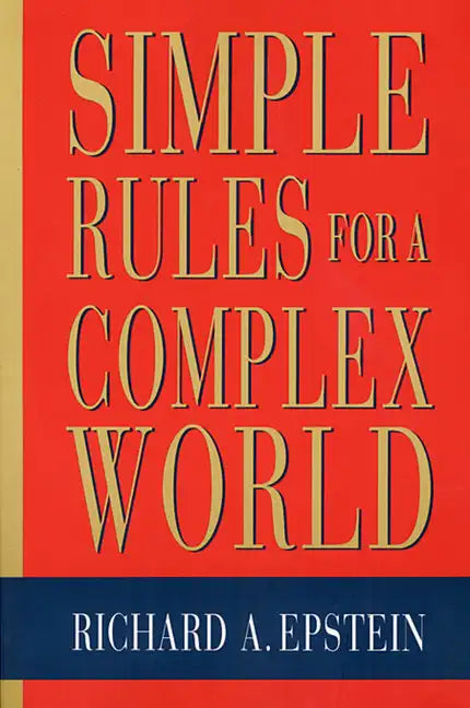 Simple Rules for a Complex World - Paperback