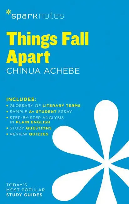 Things Fall Apart Sparknotes Literature Guide - Paperback