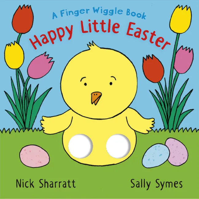 Happy Little Easter: A Finger Wiggle Book - Board Book