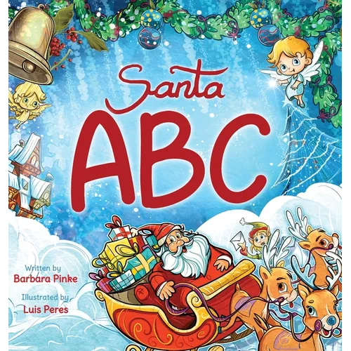Santa ABC - A Christmas Alphabet Book for Children - Hardcover
