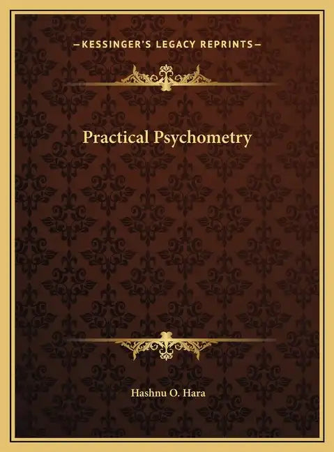 Practical Psychometry - Hardcover