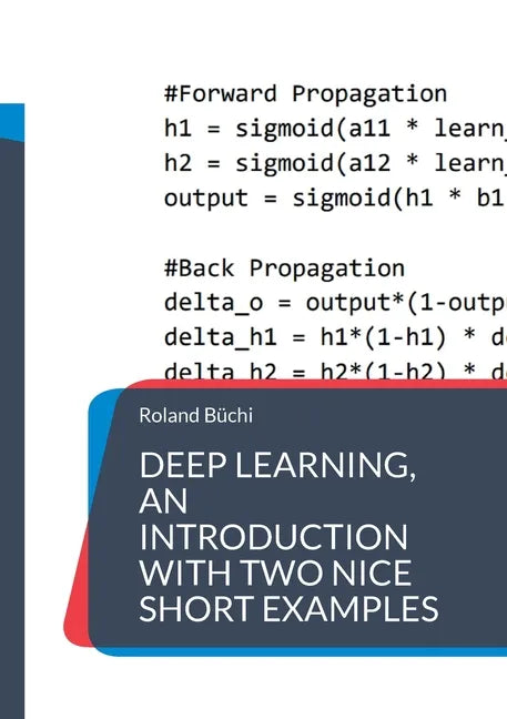 Deep Learning, an introduction with two nice short examples - Paperback
