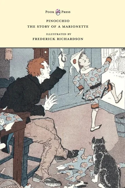 Pinocchio - The Story of a Marionette - Illustrated by Frederick Richardson - Hardcover