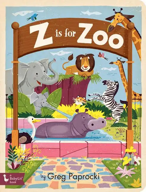 Z Is for Zoo - Board Book