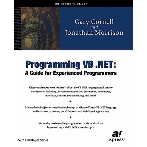 Programming VB .Net: A Guide for Experienced Programmers - Paperback