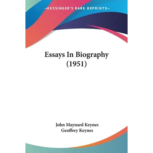 Essays In Biography (1951) - Paperback