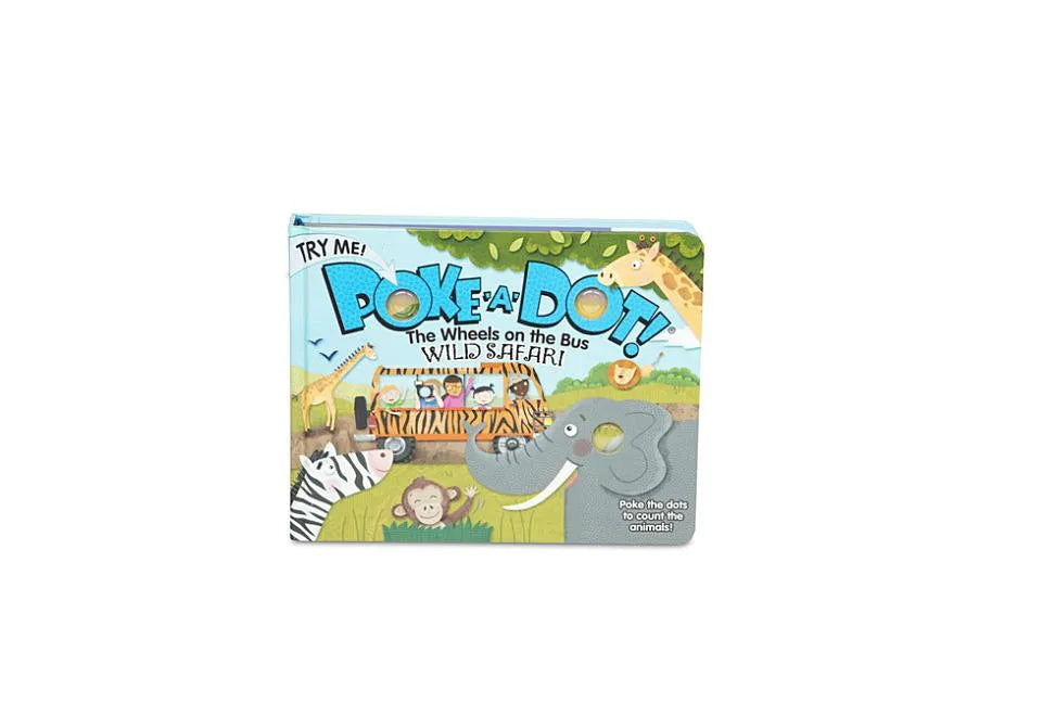 Poke-A-Dot: Wheels on the Bus - Board Book