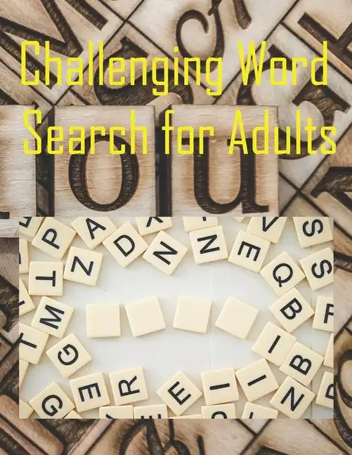 word Puzzle for Adults: Puzzle Books for Adults - Paperback