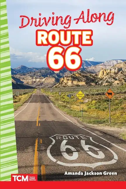 Driving Along Route 66 - Paperback
