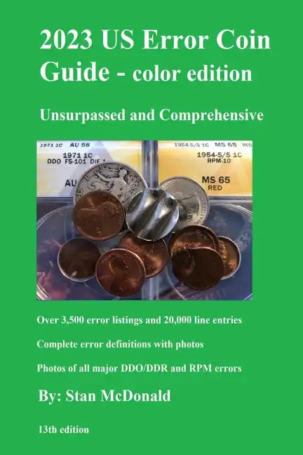 2023 US Error Coin Guide - Color Edition - Paperback