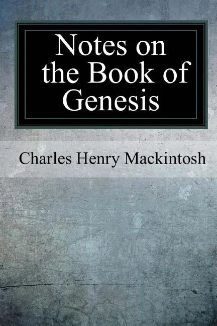 Notes on the Book of Genesis - Paperback