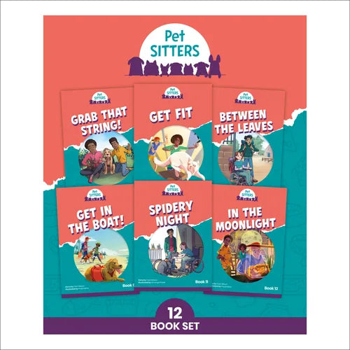 Phonic Books Pet Sitters: Decodable Phonic Books for Older Readers (CVC, Alternative Consonants and Consonant Digraphs, Alternative Spellings for Vowe - Paperback