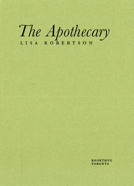 The Apothecary - Paperback