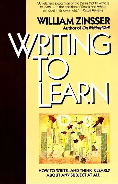 Writing to Learn - Paperback