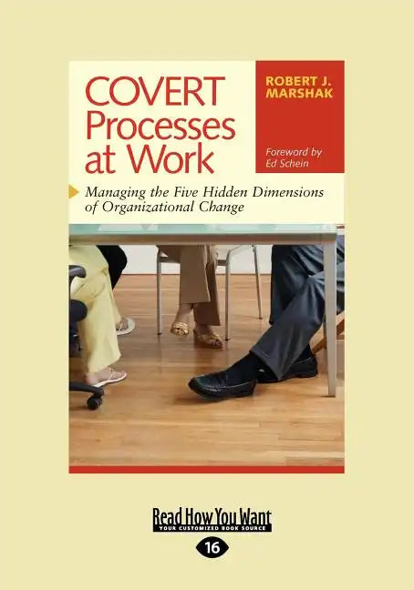 Covert Processes at Work: Managing the Five Hidden Dimensions of Organizational Change (Easyread Large Edition) - Paperback