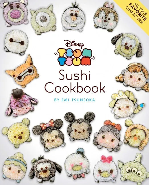Disney Tsum Tsum Sushi Cookbook - Paperback