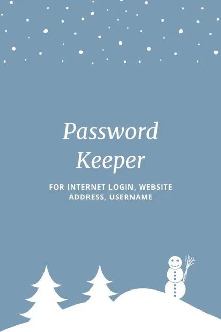 Password Keeper: Keep your usernames, passwords, social info, web addresses and security questions in one. So easy & organized - Paperback