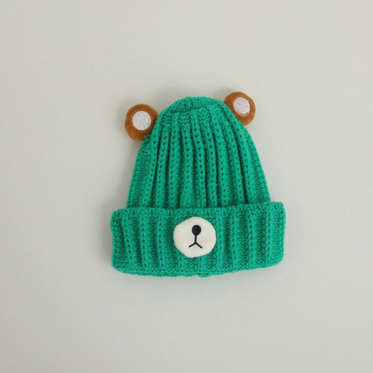 Autumn and winter children warm knitted hat