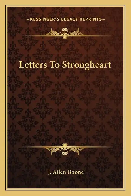Letters to Strongheart - Paperback