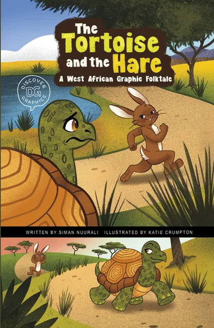 The Tortoise and the Hare: A West African Graphic Folktale - Hardcover
