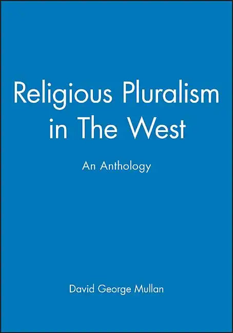Religious Pluralism in the West - Paperback