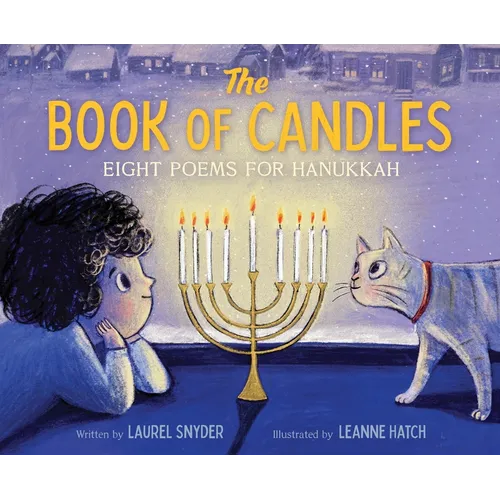 The Book of Candles: Eight Poems for Hanukkah - Hardcover