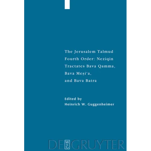 Tractates Bava Qamma, Bava Mesi'a, and Bava Batra - Paperback