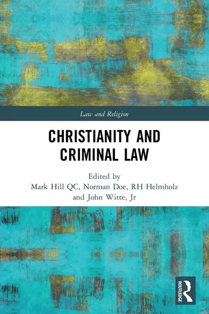 Christianity and Criminal Law - Paperback
