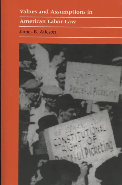 Values and Assumptions in American Labor Law - Paperback
