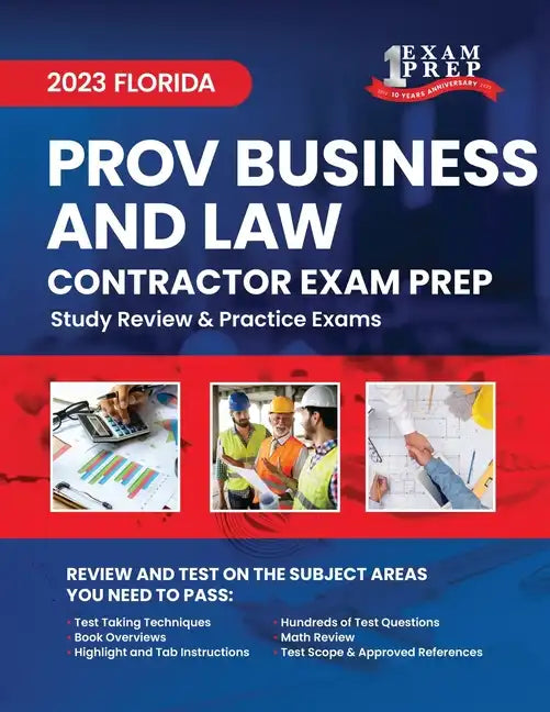 2023 PROV Florida Business and Law: 2023 Study Review & Practice Exams - Paperback