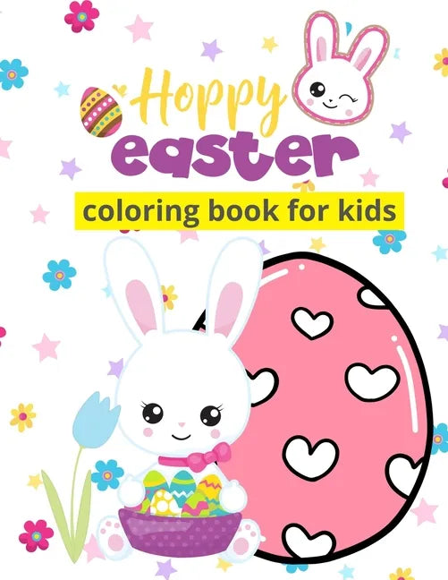 Hoppy Easter: Spring Coloring Book for Kids - Paperback