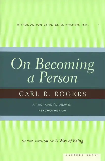 On Becoming a Person: A Therapist's View of Psychotherapy - Paperback