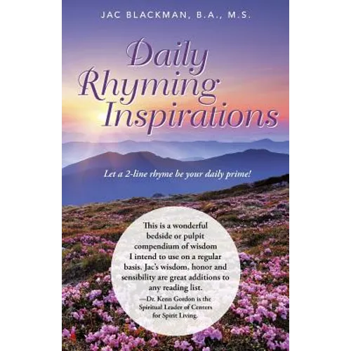 Daily Rhyming Inspirations: Let a 2-Line Rhyme Be Your Daily Prime! - Paperback