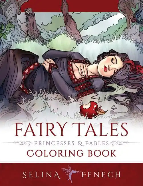 Fairy Tales, Princesses, and Fables Coloring Book - Paperback