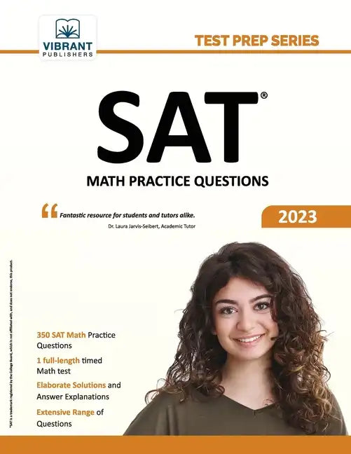SAT Math Practice Questions - Paperback