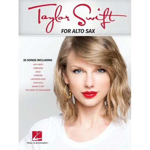 Taylor Swift: For Alto Sax - Paperback