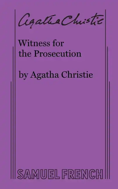 Witness for the Prosecution - Paperback