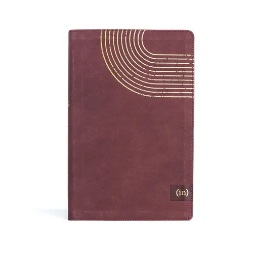 CSB (In)Courage Devotional Bible, Bordeaux Leathertouch - Imitation Leather