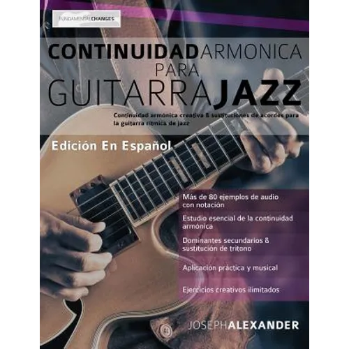 Continuidad armónica para guitarra jazz - Paperback